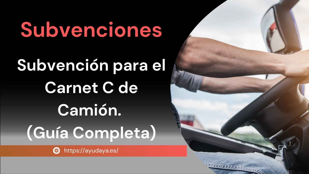Carnet C Subvencionado
