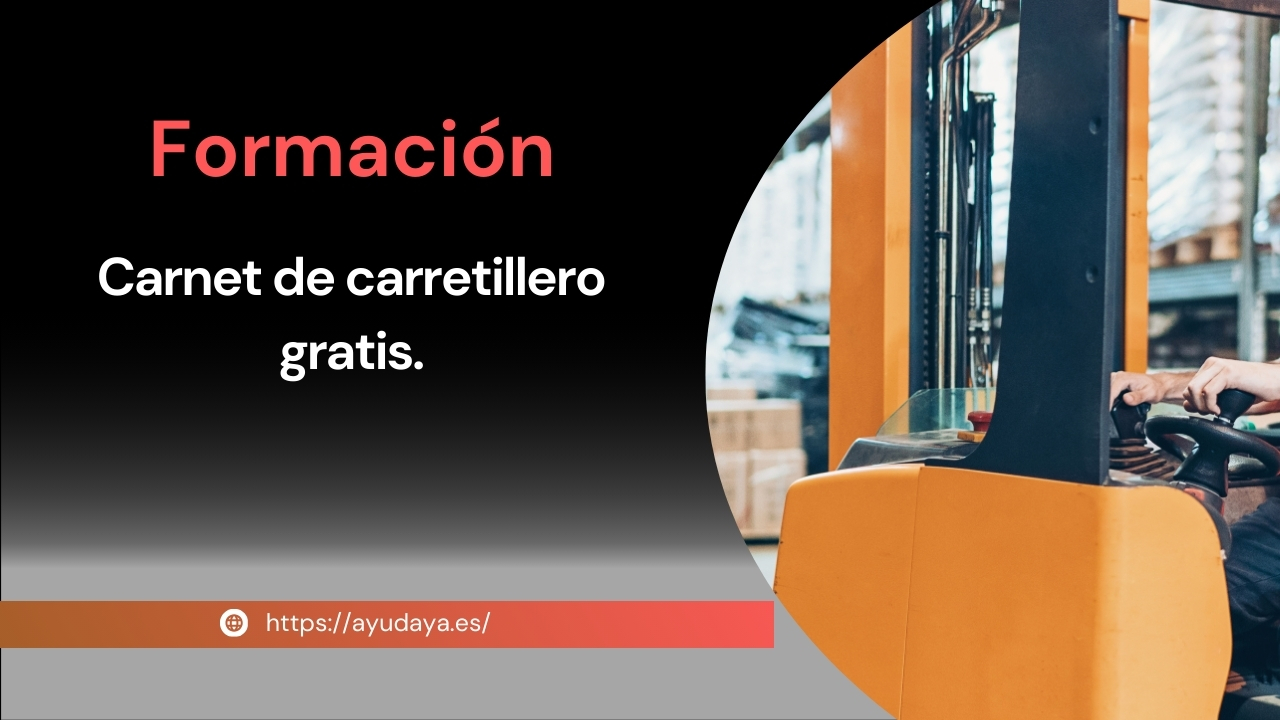 Carnet de carretillero gratis en 2025