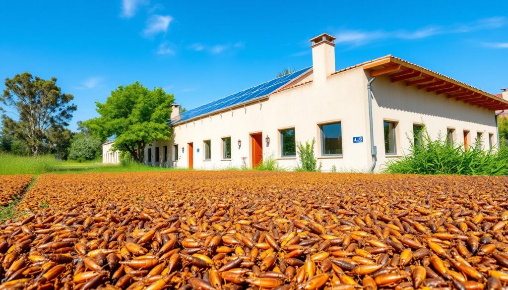 Subvenciones y financiación para granjas de insectos